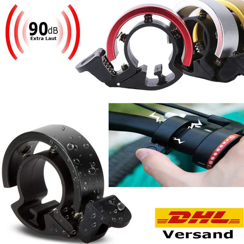 1x Extra laute wetterfeste Fahrradklingel Fahrradglocke